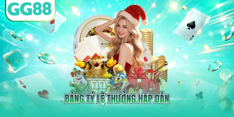 Bảng tỷ lệ thưởng hấp dẫn